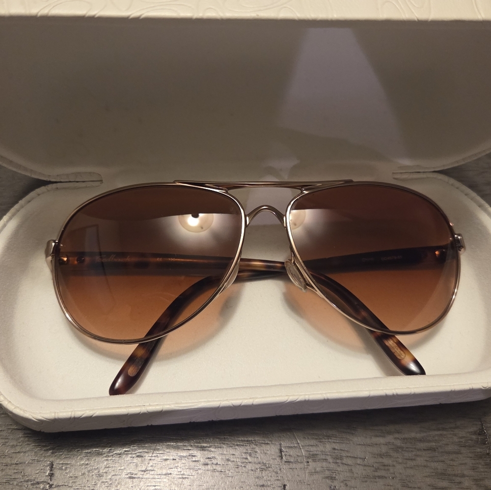 Oakley Gold Aviator Sunglasses